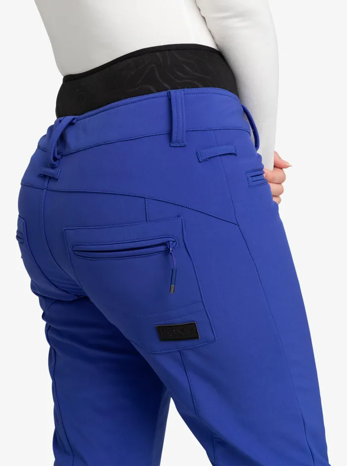 Roxy Snow Pants Rising High Technical Snow Pants Bluing 8211 Womens