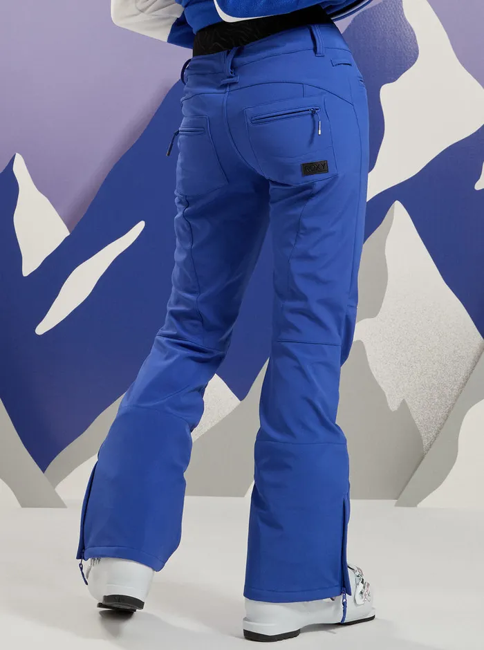 Roxy Snow Pants Rising High Technical Snow Pants Bluing 8211 Womens