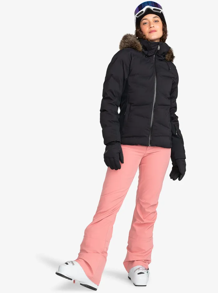 Roxy Snow Pants Rising High Technical Snow Pants Dusty Rose 8211 Womens