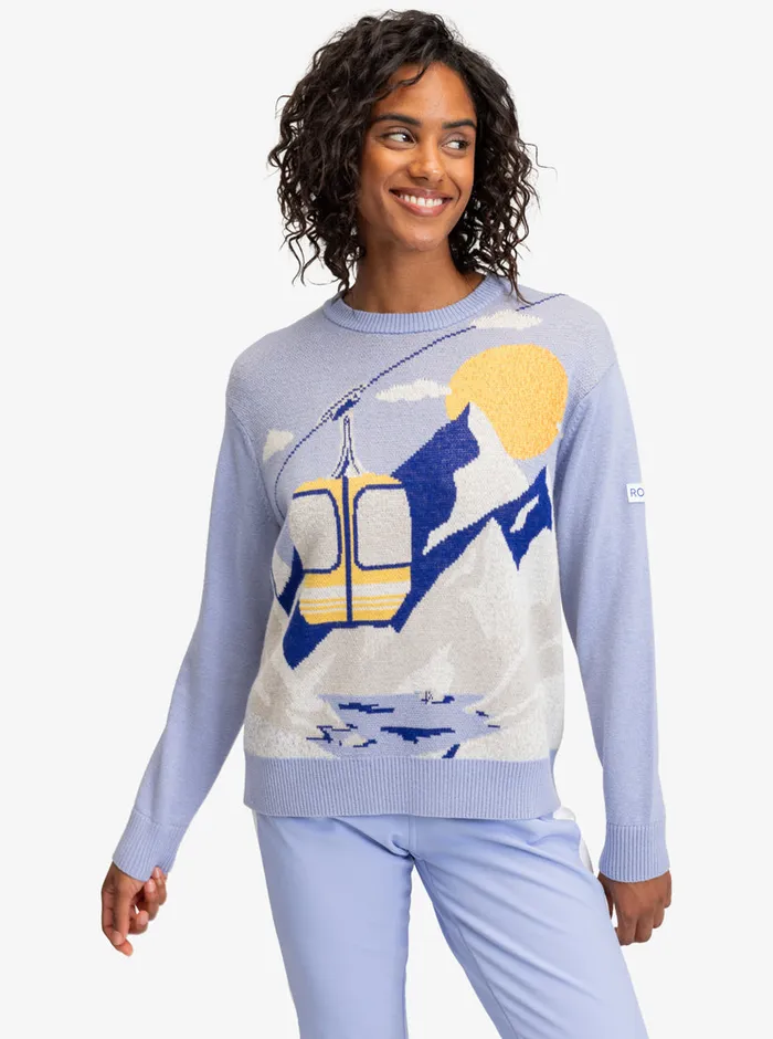 Roxy Sweaters Cozy Sound Technical Fleece Easter Egg 8211 Womens