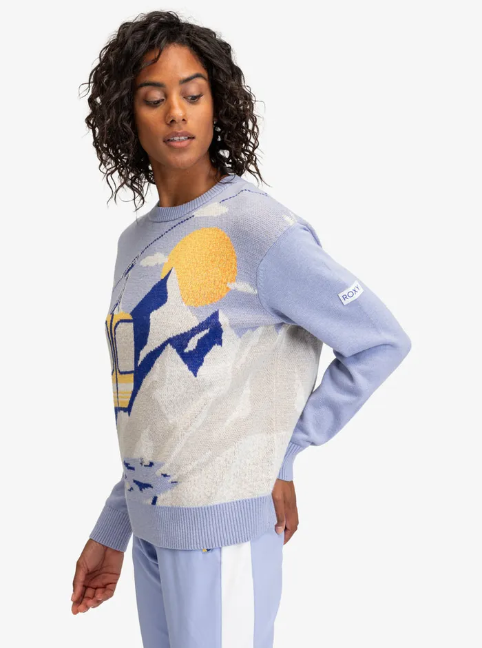 Roxy Sweaters Cozy Sound Technical Fleece Easter Egg 8211 Womens