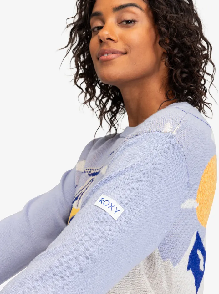 Roxy Sweaters Cozy Sound Technical Fleece Easter Egg 8211 Womens