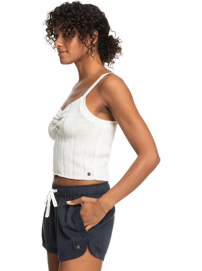 Roxy Sweaters Island Beauty Knitted Tank Top Tapioca 8211 Womens