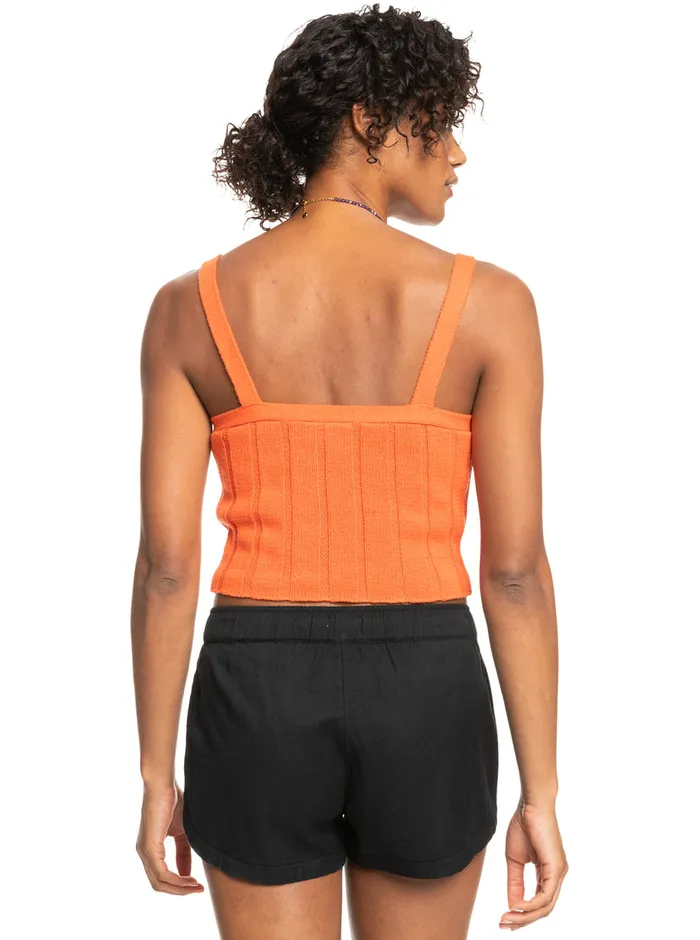 Roxy Sweaters Island Beauty Knitted Tank Top Tigerlily 8211 Womens