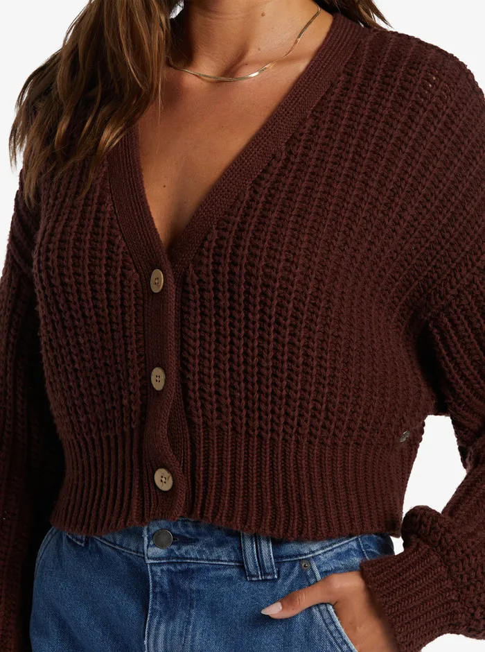Roxy Sweaters Sundaze Sweater Bitter Chocolate 8211 Womens