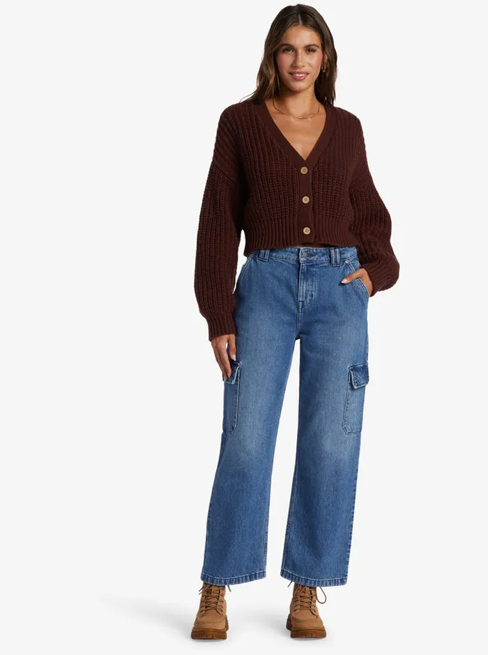 Roxy Sweaters Sundaze Sweater Bitter Chocolate 8211 Womens