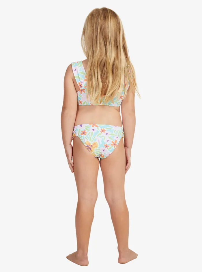 Roxy Swim 27 Hawaiian Spirit Bralette Set Bikini Set Aruba Blue Hawaiian Spirit 8211 Girls