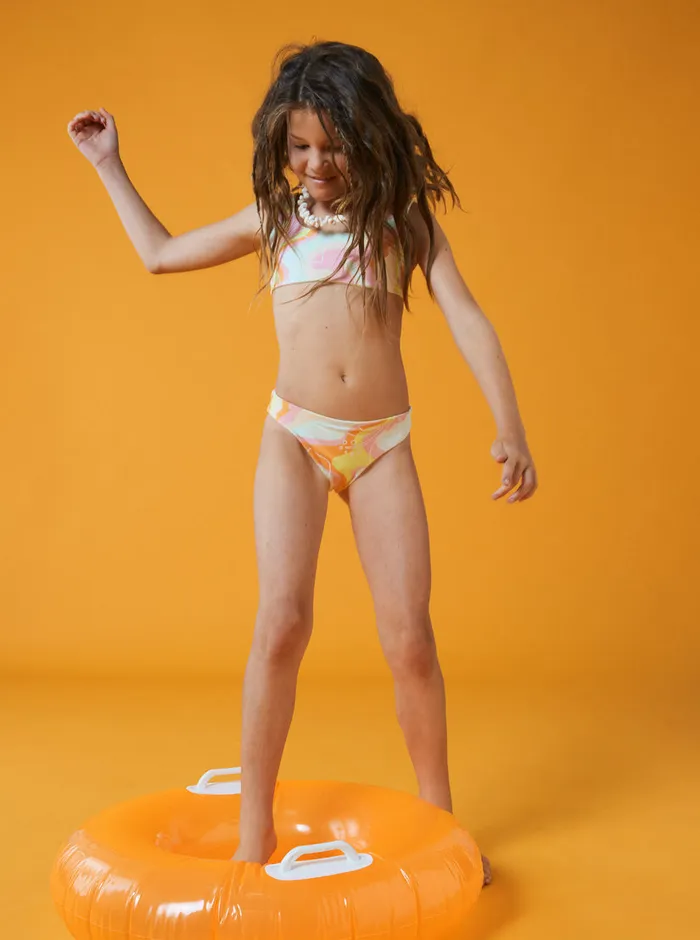 Roxy Swim 416 Hibiscus Reversible Two Piece Bikini Set Ambroisia Hibiscus Hype 8211 Girls