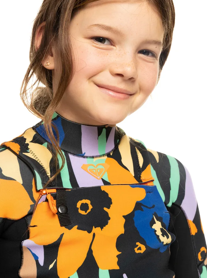Roxy Swim 816 15mm Current Of Cool Long Sleeve Springsuit Anthracite 8211 Girls
