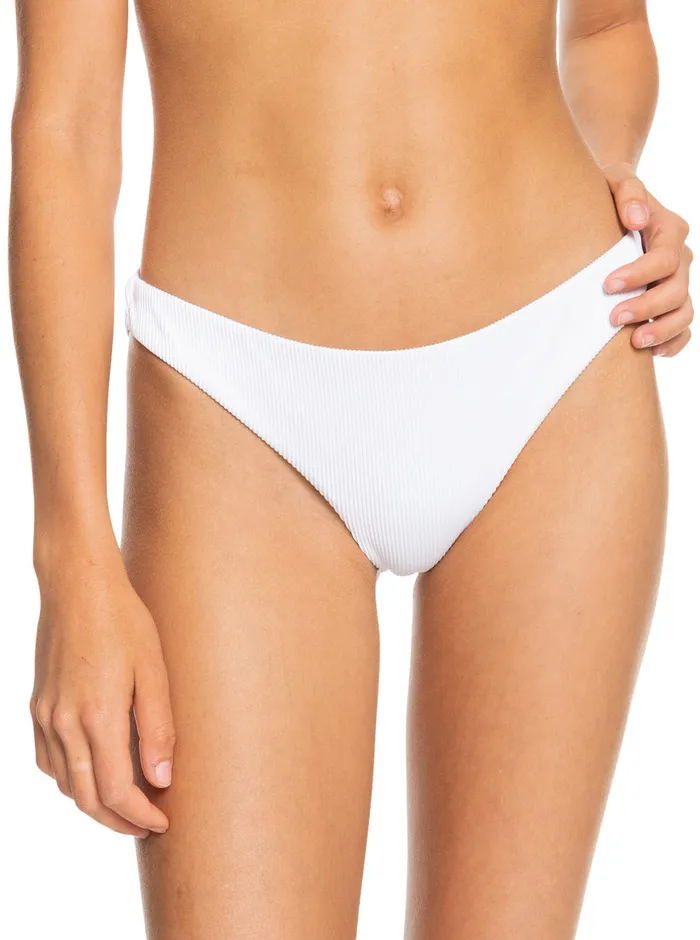 Roxy Swimsuits Love The Baja Bikini Bottoms Bright White 8211 Womens
