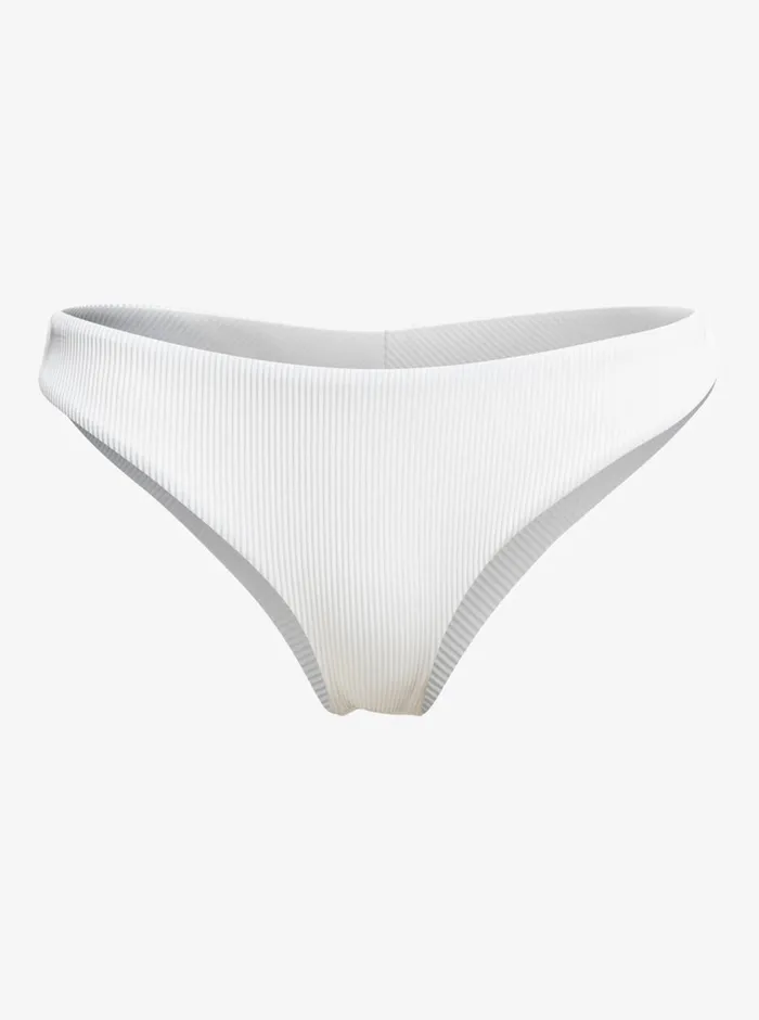 Roxy Swimsuits Love The Baja Bikini Bottoms Bright White 8211 Womens