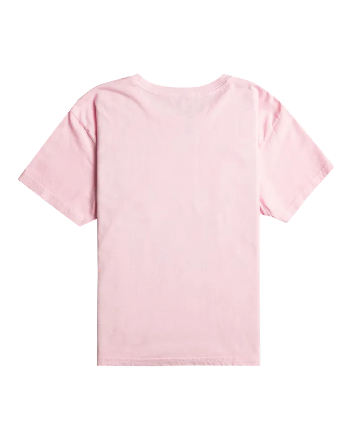 Roxy Tees and Tanks 416 Wavy Daze Oversized Boyfriend TShirt Pirouette 8211 Girls