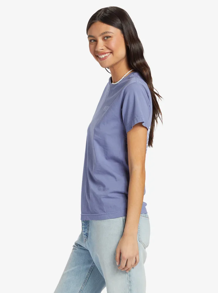 Roxy Tees and Tanks Mountain View Boyfriend TShirt Marlin 8211 Womens