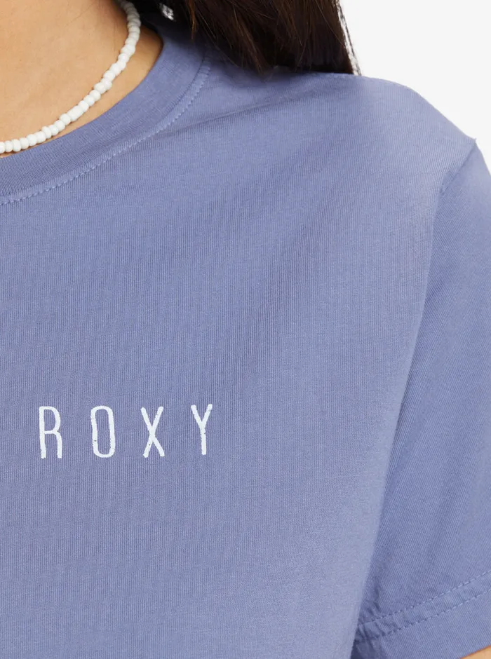 Roxy Tees and Tanks Mountain View Boyfriend TShirt Marlin 8211 Womens
