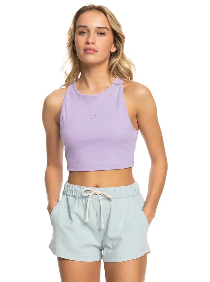 Roxy Tees and Tanks SurfKindKate Tank Top Purple Rose 8211 Womens