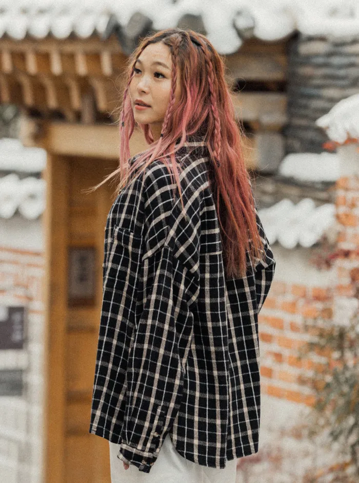 Roxy Tops Chloe Kim Oversized Flannel Shirt Anthracite Platz Plaid 8211 Womens Roxy Tops Chloe Kim Oversized Flannel Shirt Anthracite Platz Plaid 8211 Womens
