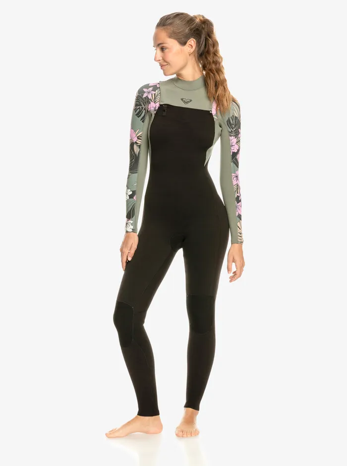 Roxy Wetsuits 32mm Elite Chest Zip Wetsuit Anthracite Classic Pro Surf 8211 Womens