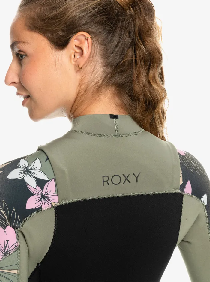 Roxy Wetsuits 32mm Elite Chest Zip Wetsuit Anthracite Classic Pro Surf 8211 Womens