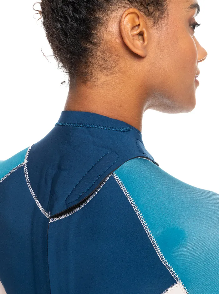 Roxy Wetsuits 32mm Rise Back Zip Wetsuit Iodine Blue 8211 Womens