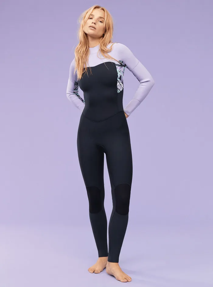 Roxy Wetsuits 32mm Swell Series Back Zip Wetsuit Anthracite Splash Yw 8211 Womens Roxy Wetsuits 32mm Swell Series Back Zip Wetsuit Anthracite Splash Yw 8211 Womens