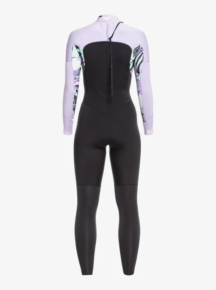Roxy Wetsuits 32mm Swell Series Back Zip Wetsuit Anthracite Splash Yw 8211 Womens