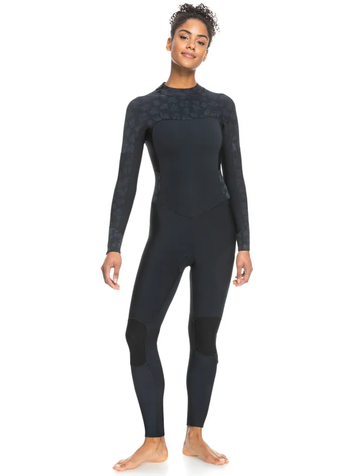 Roxy Wetsuits 32mm Swell Series Back Zip Wetsuit Black 8211 Womens