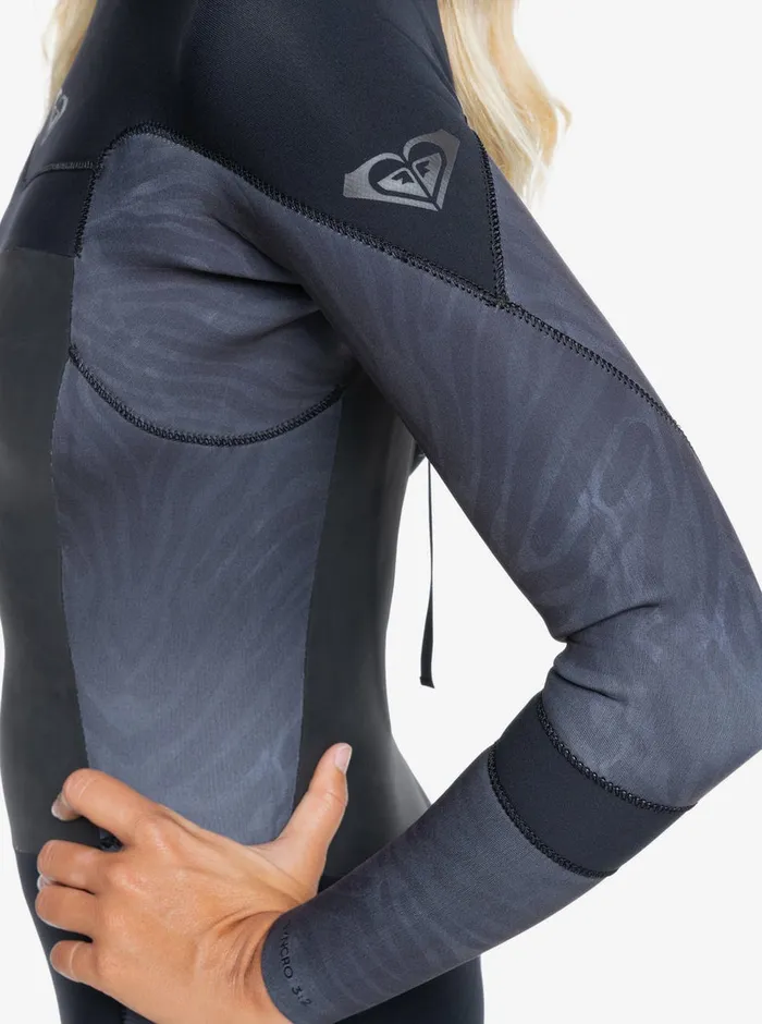 Roxy Wetsuits 32mm Syncro GBS Long Sleeve Fullsuit Jetblack 8211 Womens