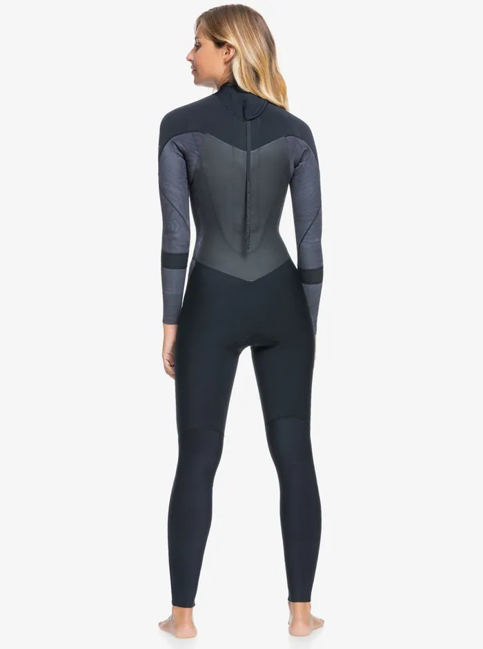 Roxy Wetsuits 32mm Syncro GBS Long Sleeve Fullsuit Jetblack 8211 Womens