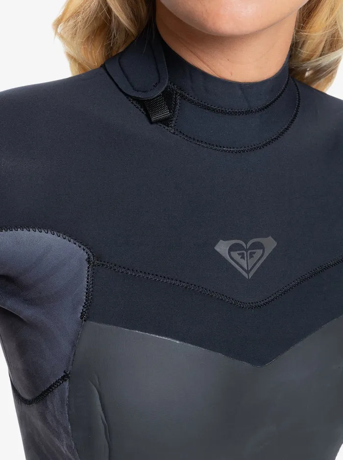 Roxy Wetsuits 43mm Syncro GBS Long Sleeve Fullsuit Jetblack 8211 Womens