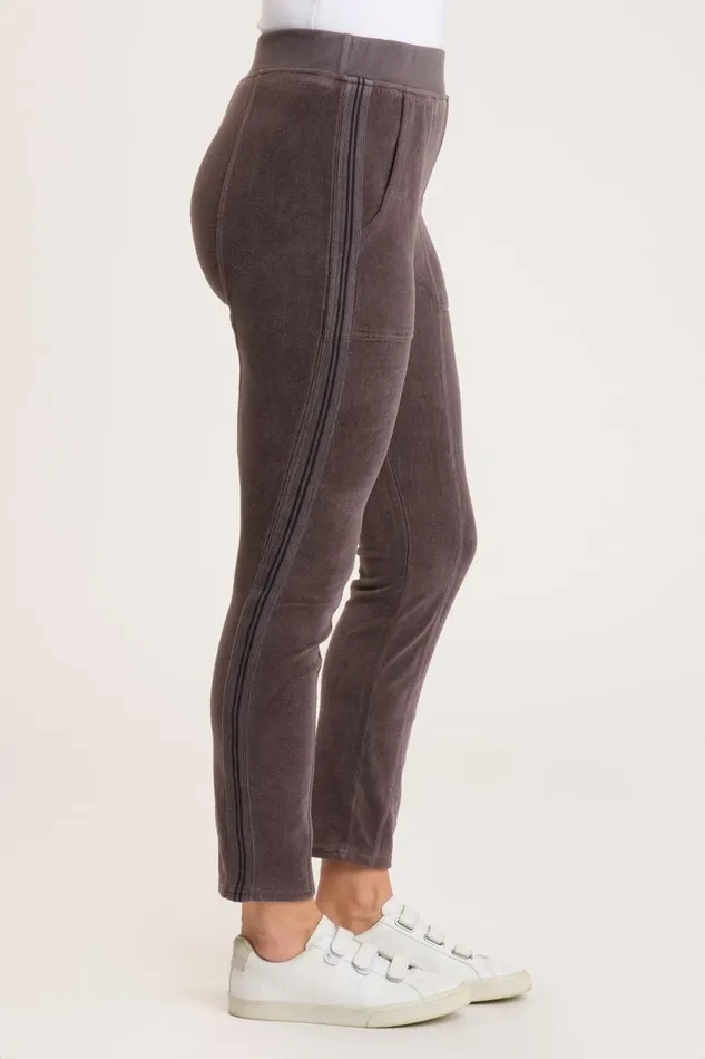 Rugby Stripe Gyles Legging Basalt Pigment Clothing XCVI Leggings