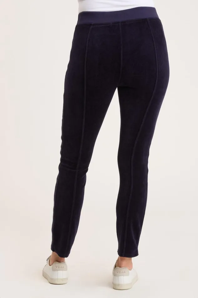 Rugby Stripe Gyles Legging Navy Clothing XCVI Leggings