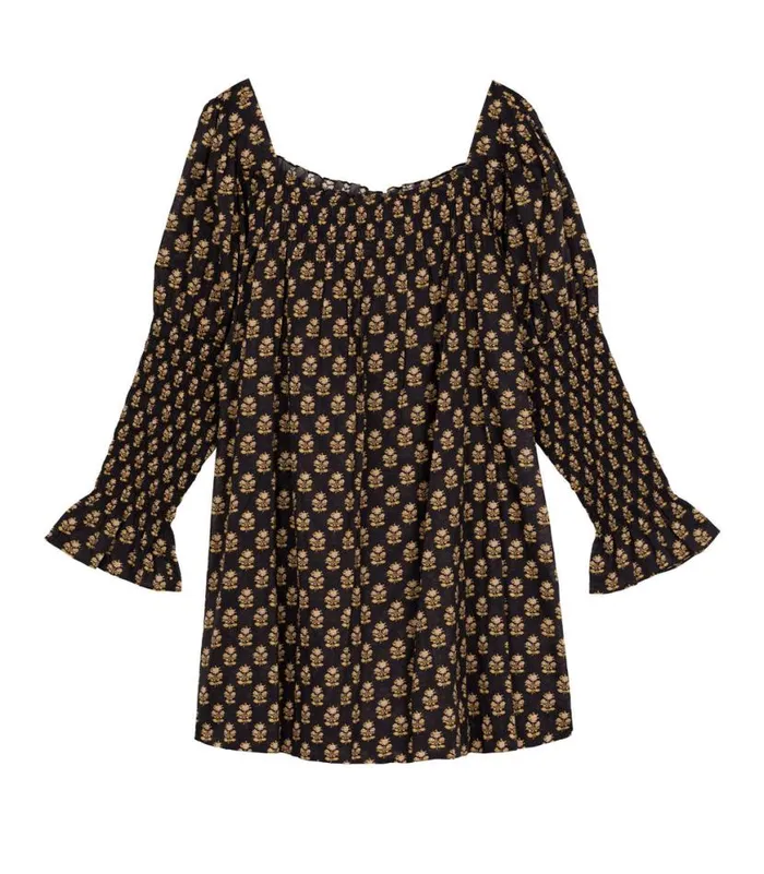 SABIA DRESS Noir Meadowsweet Floral Shop DEN Dresses