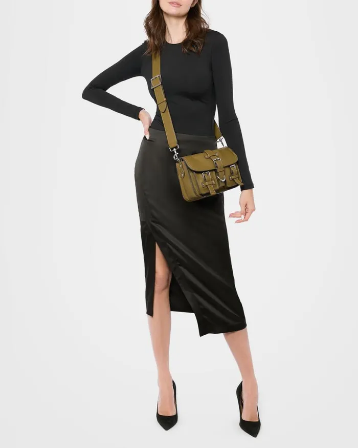 SaddleUp Crossbody Soft Olive Women Aimee Kestenberg Crossbody Bags