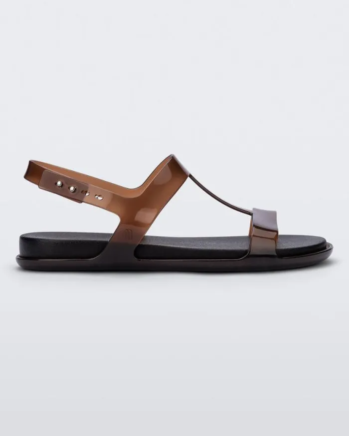 Sandals Women Melissa Adore Clear Brownblack