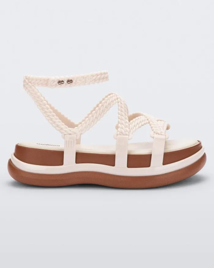 Sandals Women Melissa Buzios Beige