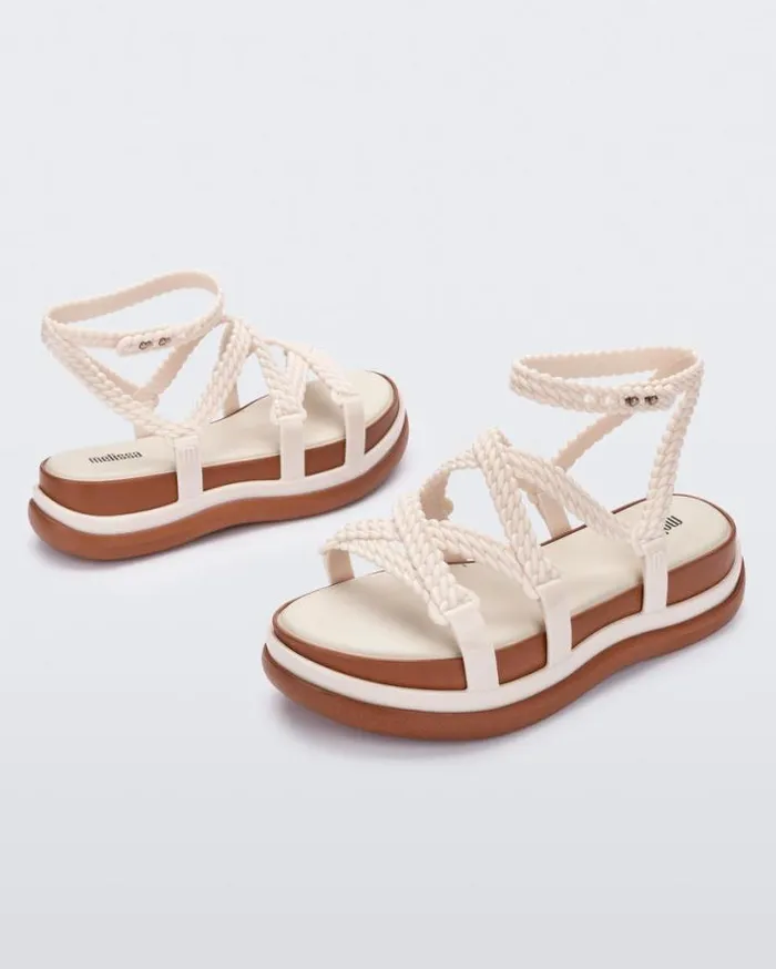 Sandals Women Melissa Buzios Beige