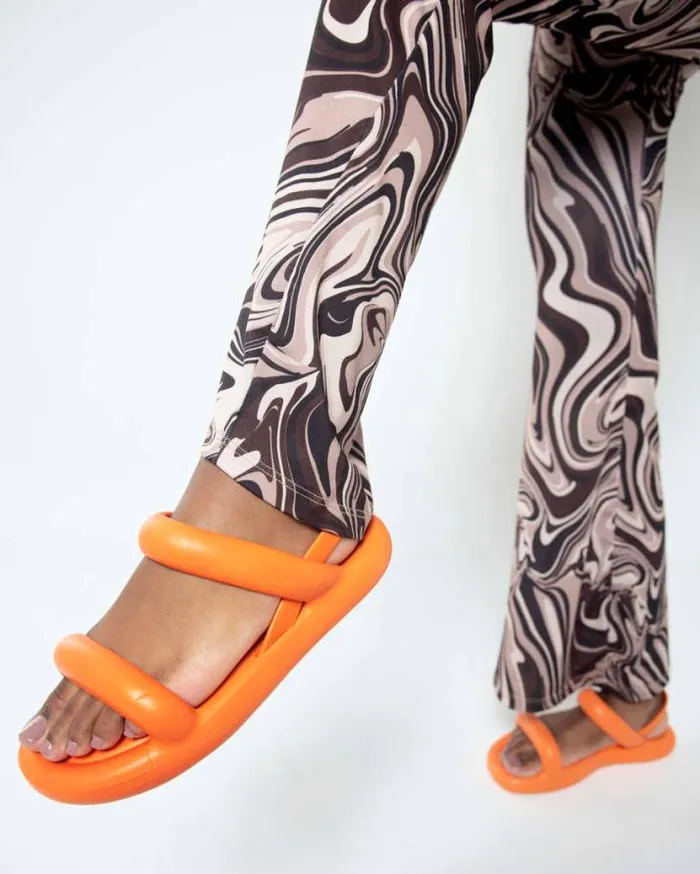 Sandals Women Melissa Free Bloom Sandal Orange