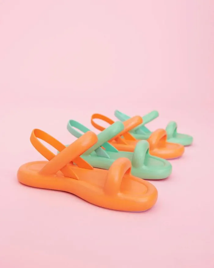 Sandals Women Melissa Free Bloom Sandal Orange