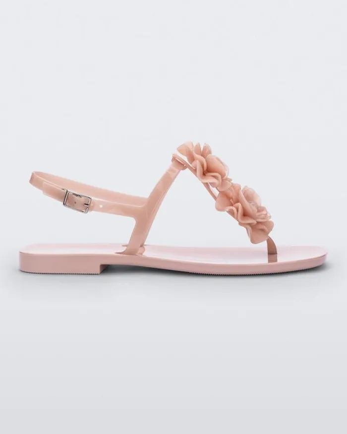 Sandals Women Melissa Harmonic Squared Garden Light Pink