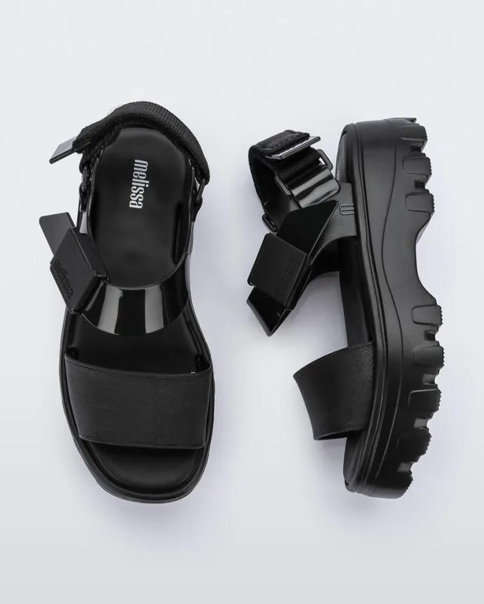 Sandals Women Melissa Kick Off Sandal Blackblack