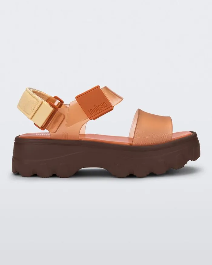 Sandals Women Melissa Kick Off Sandal Orangeclear Orange