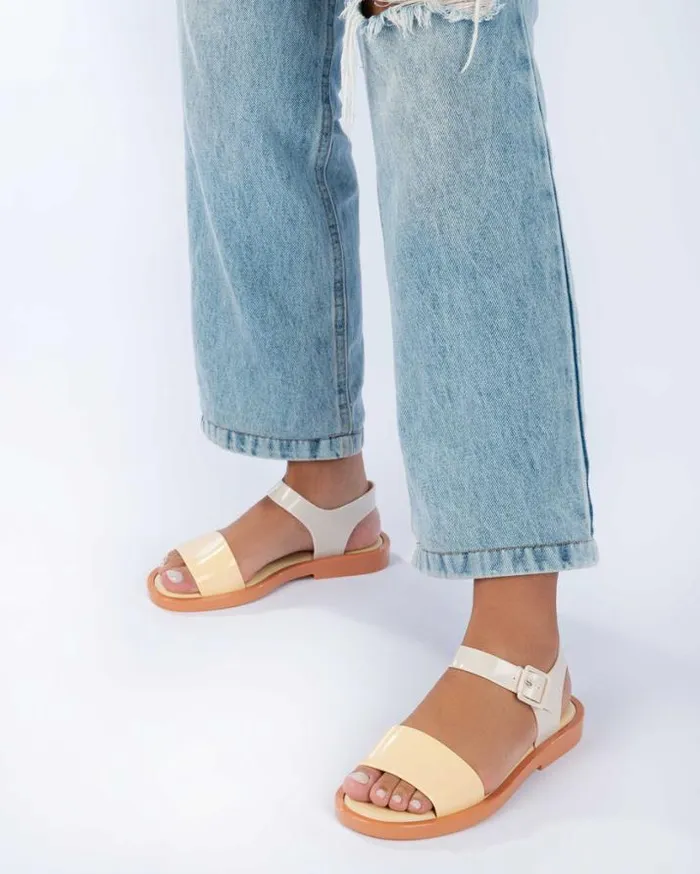 Sandals Women Melissa Mar Sandal Beigeyellow