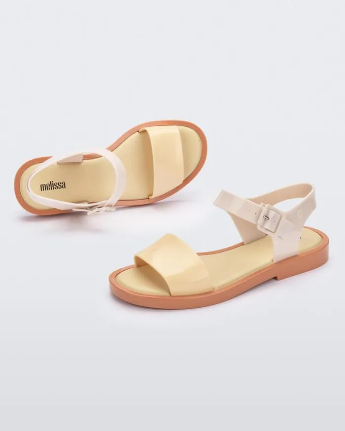 Sandals Women Melissa Mar Sandal Beigeyellow