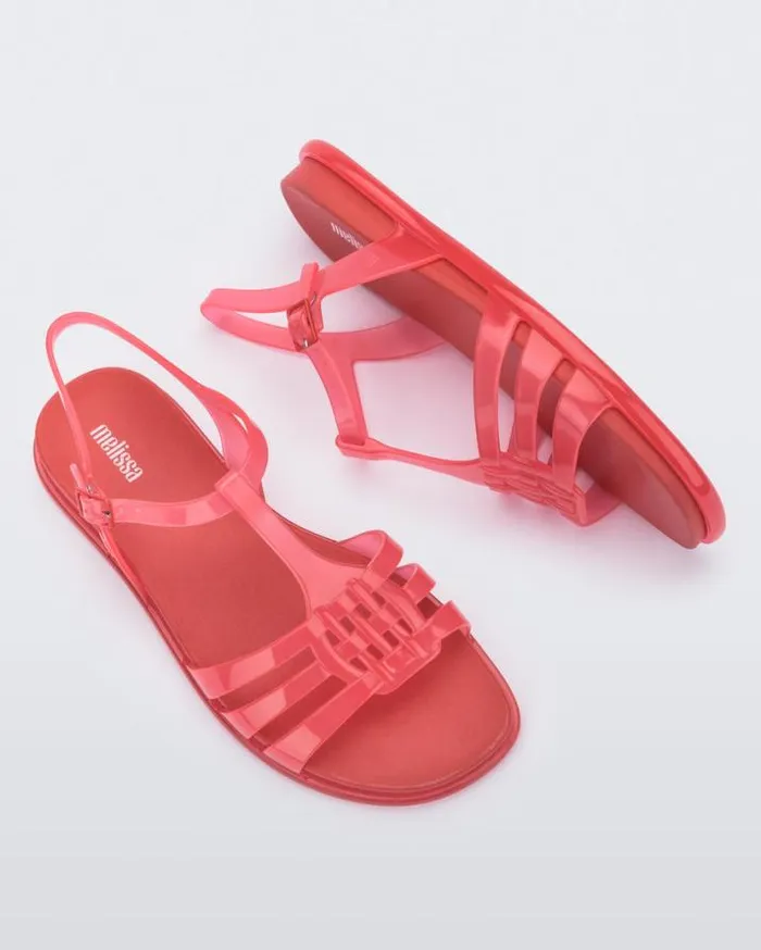 Sandals Women Melissa Party Sandal Red