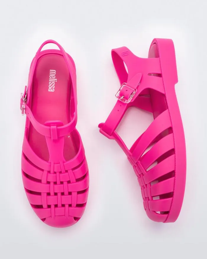 Sandals Women Melissa Possession Matte Pink