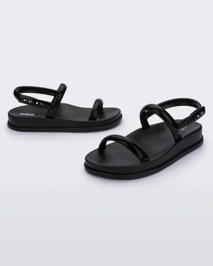 Sandals Women Melissa Soft Wave Sandal Black