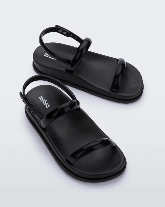 Sandals Women Melissa Soft Wave Sandal Black
