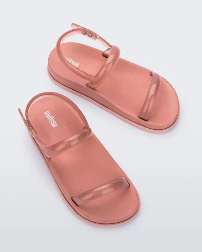 Sandals Women Melissa Soft Wave Sandal Pinkclear Pink