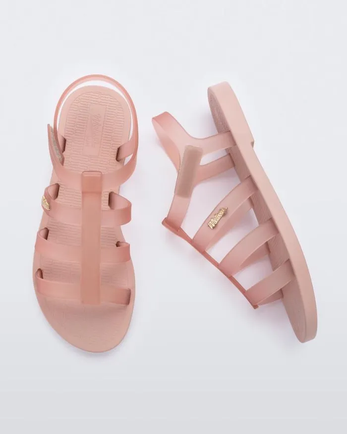 Sandals Women Melissa Sun Rodeo Light Pink