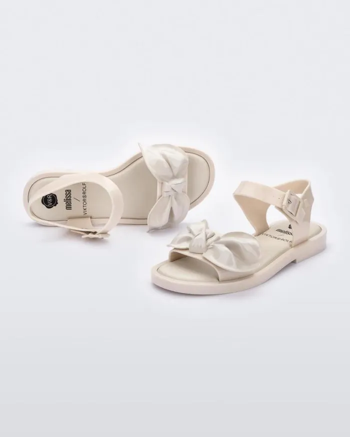 Sandals Women Melissa Tie Mar Sandal Beigebeige